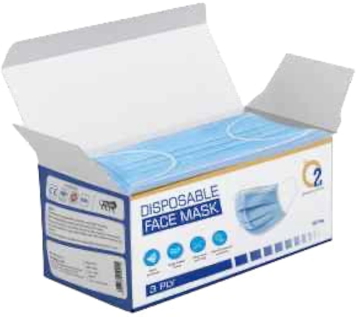 O2PRO Surgical 3 PLY MB<